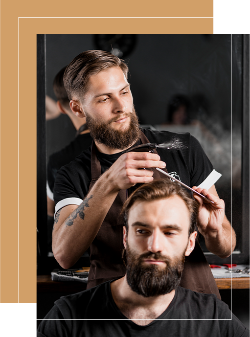 Especialista em tratamentos capilares masculinos - Equipe Barbearia Polidoro